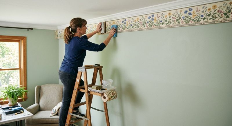 Wallpaper Border Installation in Roswell, GA