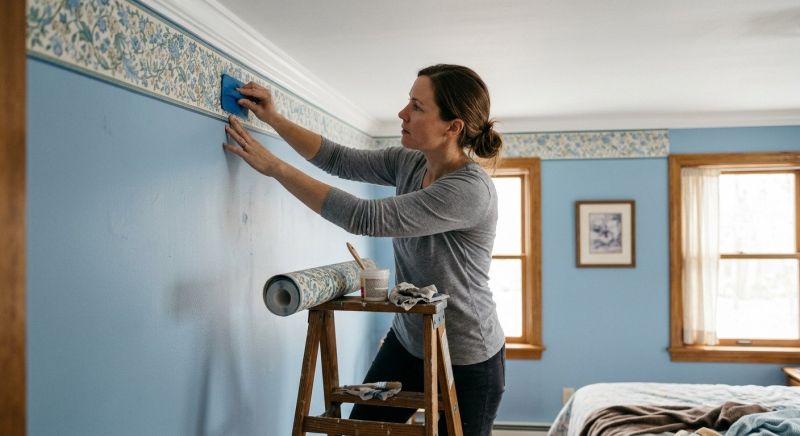 Wallpaper Border Installation in Kansas City, MO