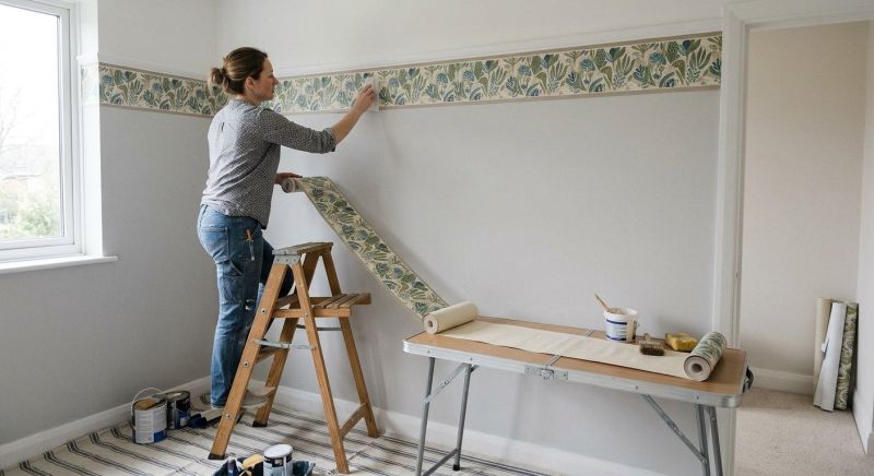 Wallpaper Border Installation in Olathe, KS